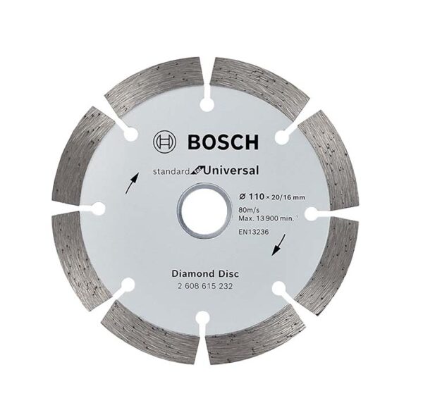 Bosch Professional Marble Cutting Blade/Diamond Blade, 4 Inch/ 100Mm, 20Mm Bore With 10Mm Segment Height, Pack Of 1