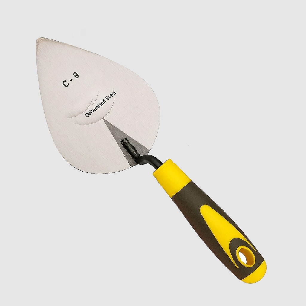 Set of 3 Karni/Kanni (Small, Medium, Large) | Karni Tools for Plaster | Trowel Set for Cement Works | Mason Tools