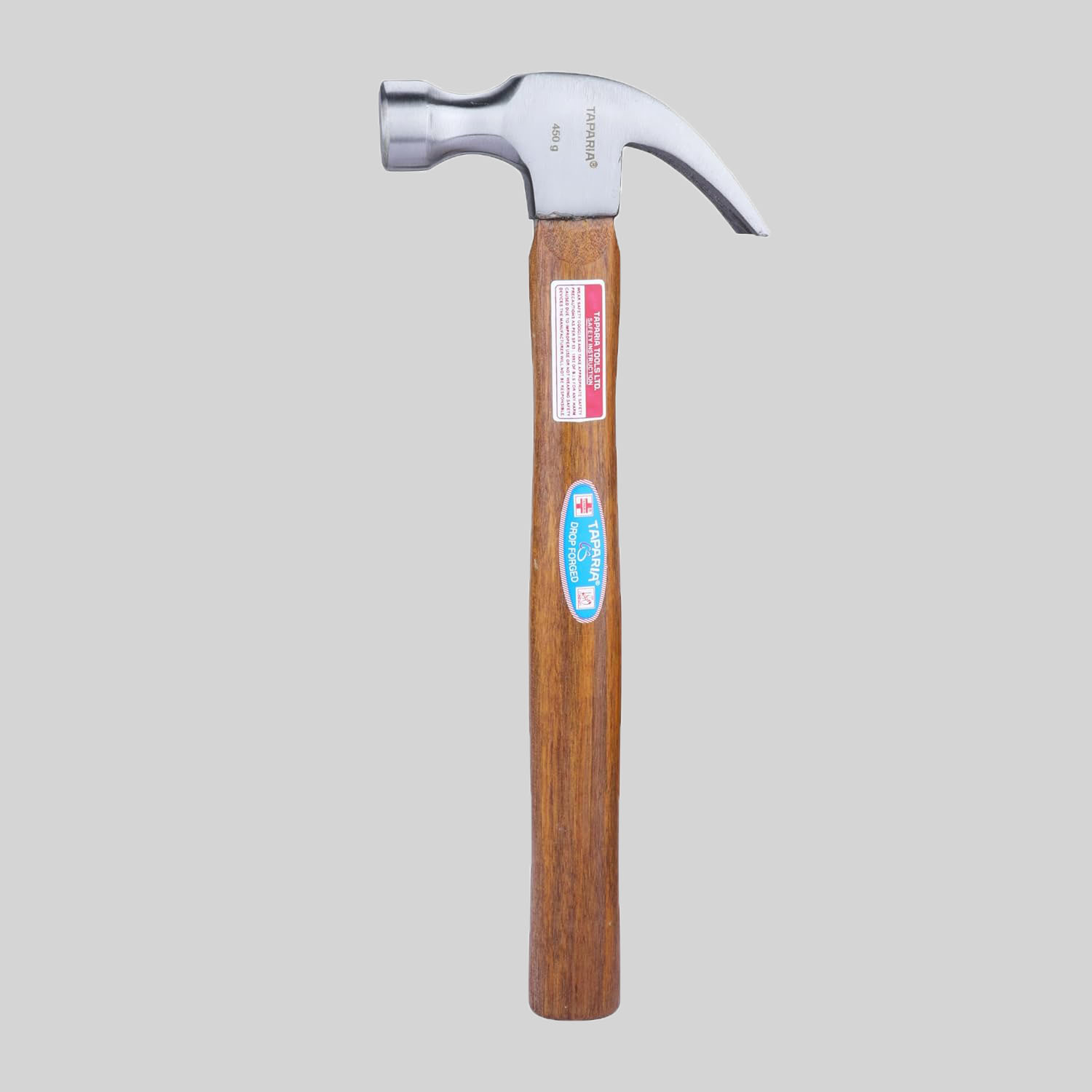 Taparia WH 500 B Steel (500g) Ball Pein Hammer with Handle (Brown and Black)